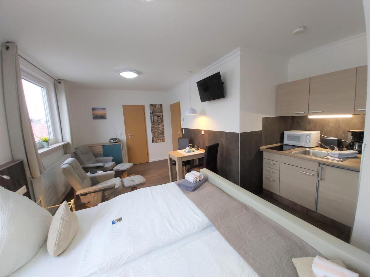 Appartment Vermietung Luetje Büsum Eksteriør billede